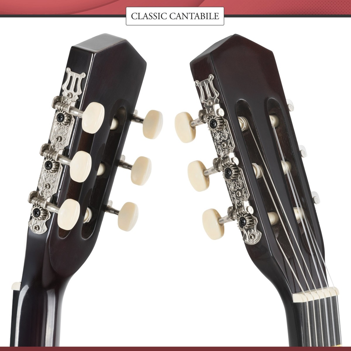 Guitare En Bois Vilac Pour Enfant - 6 Cordes Nylon, Jouet Musical Dès 3 Ans - Cadeau Anniversaire