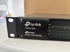 TP-Link T1600G-28PS JetStream 24-Port Gigabit Smart PoE+ Switch + 4 SFP
