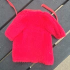 Vintage BARBIE  PLUSH RED ROBE