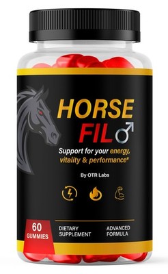 Horsefil Gummies, Official Horse Fil Gummy 60CT Dietary Supplement 1 Pack