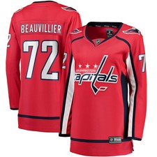 Women's Fanatics Anthony Beauvillier Red Washington Capitals Home Breakaway