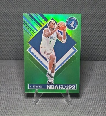 2024-25 Panini Hoops Tribute Anthony Edwards #286 Premium Lime Green Prizm /149