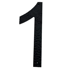 12 Inch High House Numbers for Outside - Anti-Fading & Weather Resistant - Bl...