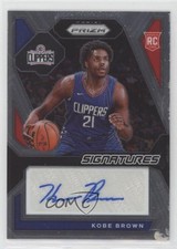 2023-24 Panini Prizm Rookie Signatures Kobe Brown #RSI-BRN Auto 1bi0
