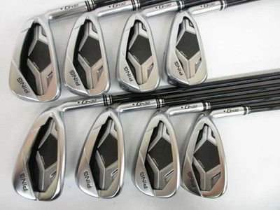 Ping G430 Iron Set 4-9,W,45 8pc Flex Stiff ALTA J CB BLACK Steel
