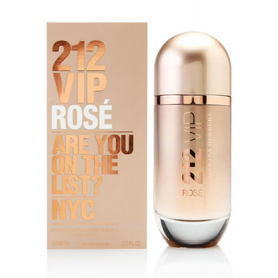 212 VIP ROSE ARE YOU ON THE LIST? NYC BY CAROLINA HERRERA 4.2OZ
