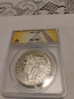 1881 o morgan silver dollar AU 58