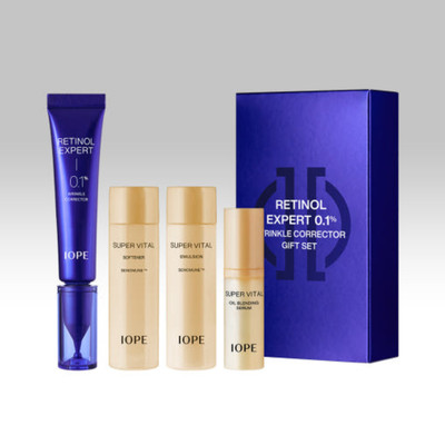 IOPE Retinol Expert 0,1% Wrinkle Corrector 30ml Neu Special Gift Set