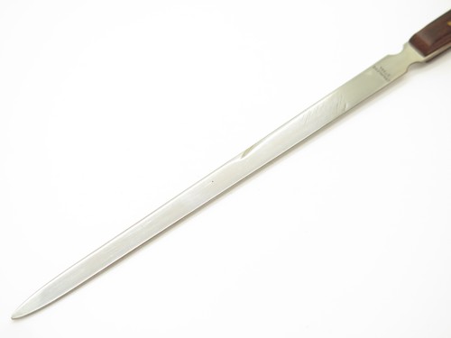 Vtg 1960s Seki Japan Stainless Steel Gentleman 9.5" Desk Letter Opener - Blem - Picture 2 of 9