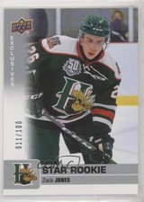 2019-20 Upper Deck CHL Star Rookie SP Exclusives 11/100 Zack Jones #343 ek6