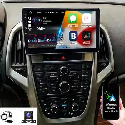 DAB+ Apple Carplay Autoradio Für Opel Astra J 2010-2014 Android 15.0 GPS Navi BT