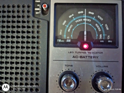 National Panasonic RF-528 FM/AMラジオ【匿名配送】 National