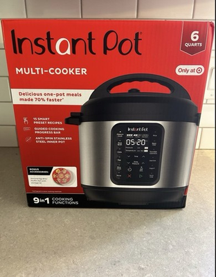 #ad #ad Instant Pot Duo Plus 6 Quart Whisper Quiet 9 in 1 Electric Pressure Cooker ✅ $89.00