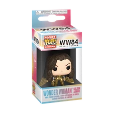 Funko Pocket POP! Heroes DC Comics Wonder Woman Golden Armor Keychain
