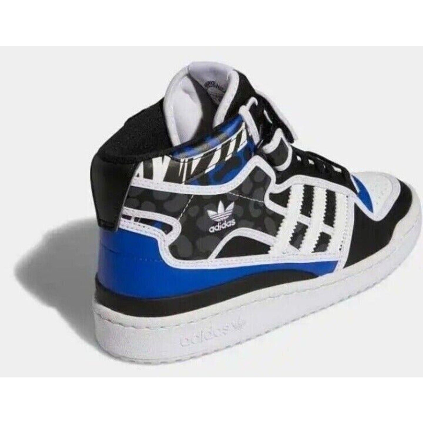 **Women's Adidas FORUM MID Rich Mnisi Bold Blue White Black | sz 13 GV8053 New thumbnail 7