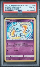 Imagen de 2017 POKEMON SUN & MOON SHINING LEGENDS #40 SHINING MEW-HOLO PSA 10