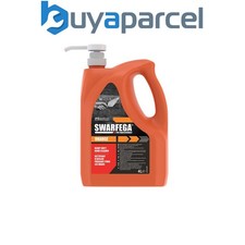 Swarfega SOR4LMP Orange Hand Cleaner Pump Top Bottle 4 litre SWASOR4LMP