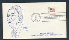 D486920 USA Cover Ronald Reagan Inauguration Day 1981