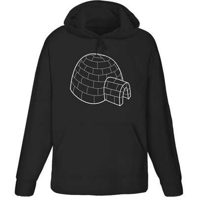 'Ice Igloo' Adult Hoodie / Hooded Sweater (HO048370)
