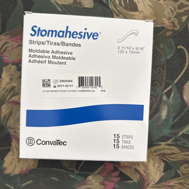 ConvaTec (25542) Stomahesive® Moldable Strips - 15/Box. Brand new. Expires 2031