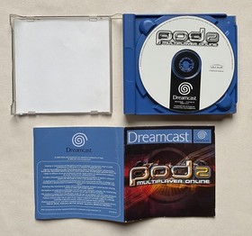 SEGA Dreamcast - POD 2 - PAL UK / Euro. Complete + Tested. Disc excellent