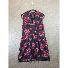 Forever 21 Contemporary Womens Floral Sleeveless Dress Size M Cottagecore Casual