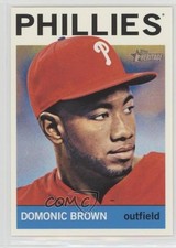 2013 Topps Heritage Domonic Brown #135 uk2