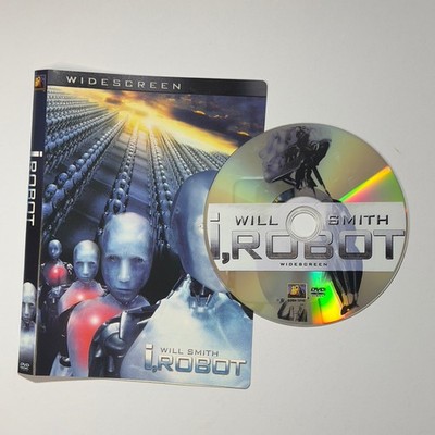 I, Robot DVD 2004 Widescreen Sci-Fi Will Smith Director Commentary DVD & ARTWORK