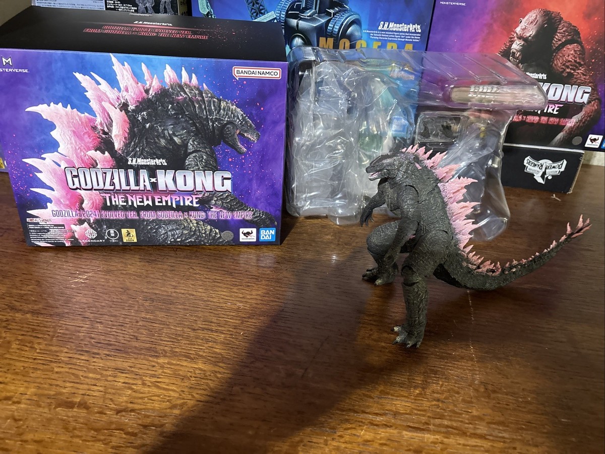 sh monsterarts godzilla 2024 evolved ver. GODZILLA X KONG