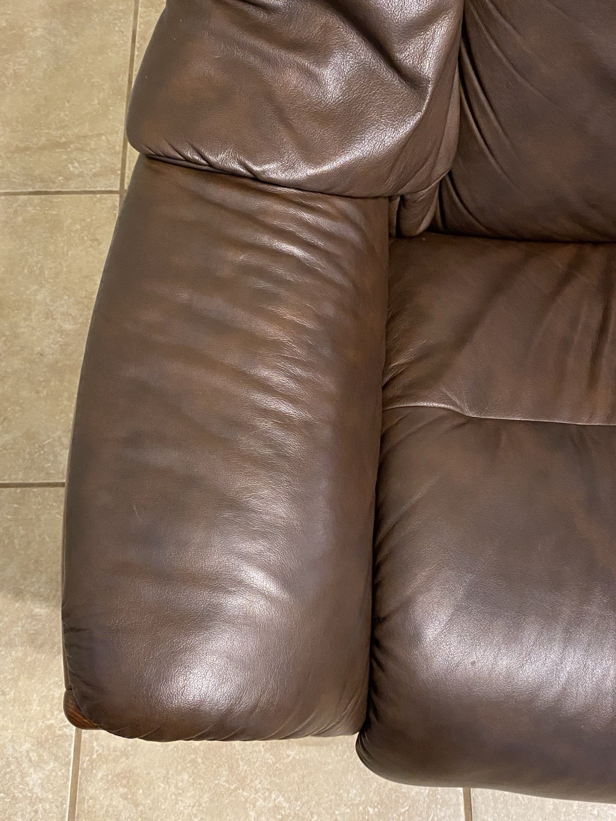 Ekornes Stressless ‘El Dorado’ Low Back Leather Sofa Recliner Norway Furniture