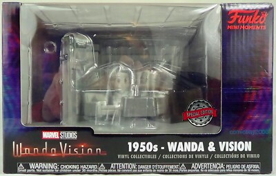 Wandavision 50er Jahre WANDA & VISION Funko Mini Moments. Sammlerstück Geschenk