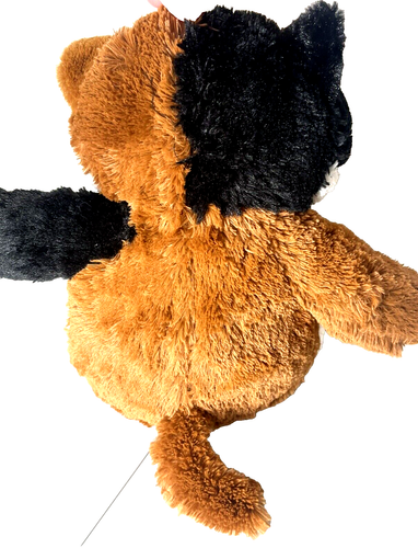 Vintage Bear Factory Calico Cat Plush Stuffed Animal Toy 2001 Tri-Color 17" Tall - Picture 5 of 10