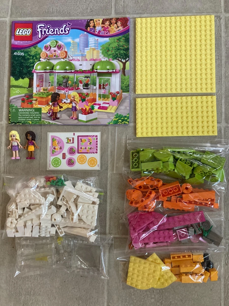 Lego 41035 Friends HEARTLAKE JUICE BAR 100 Never Built w