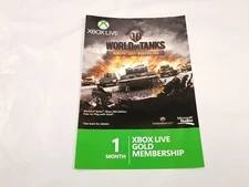 XBOX LIVE 1 MONTH GOLD SUBSCRIPTION CARD FOR XBOX 360-XBOX ONE- XBOX SERIES