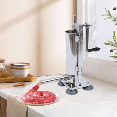 #ad 3L 6lbs Vertical Sausage Filler Stuffer Machine For Commercial Kitchen Making $84.52