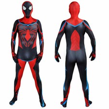 Unlimited Spider-man Bodysuit Spiderman Zentai Cosplay Costume Halloween Adult