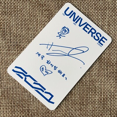 NCT 2021 HENDERY [ UNIVERSE ] Official Photocard, Jewel Case