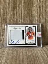 DREW LOCK 2019 Panini National Treasures Crossover Rookie Patch Auto /99 RPA RC