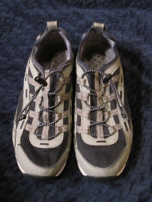 Mens LL BEAN Mesh Trail Hiking Athletic Aqua Water Shoes  display picture 2