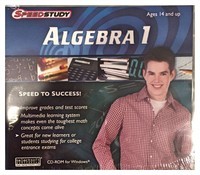 Speedstudy Algebra 1 (pc) Brand Sealed - Free U.s. Ship - Nice - Win10, 8, 7 Speedstudy Algebra 1 (pc) Brand Sealed - Free U.s. Ship - Nice - Win10, 8, 7