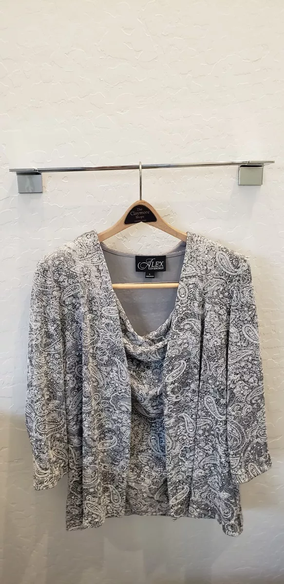 Ladies evening tops and clearance jackets