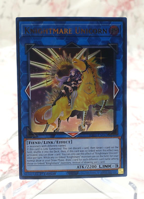 Yugioh Knightmare Unicorn RA01-EN043 (Alt Art) Ultra Rare - NM