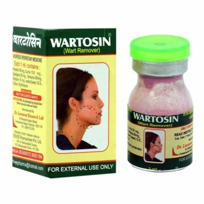 Wartosin (wart remover) Unique Herbal Formulation 3ml. Natural Wart Remover