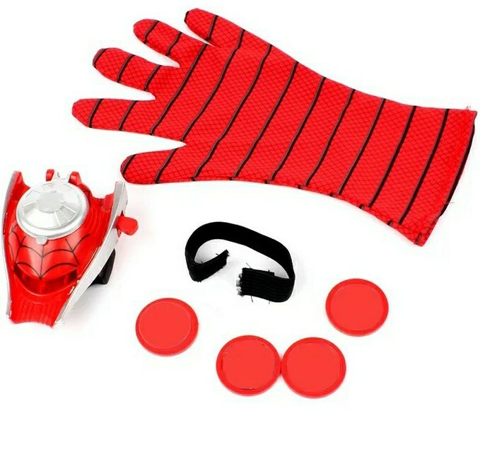 Set De Lanceur De Toile Spider – Gants Et Fléchettes à Ventouse – Jeu De Rôle Pour Enfants – Dès 14 Ans