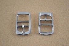 Buckle - 5/8" - Nickel Plated - Double Bar - Pack of 10 F208 