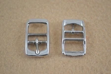 Buckle - 5/8" - Nickel Plated - Double Bar - Pack of 36 (F209)