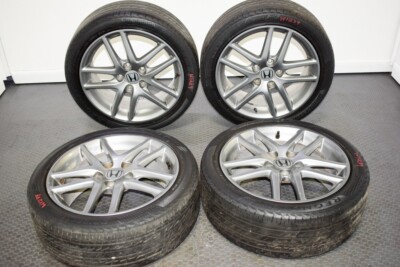 17x7 Offset 55 Honda Accord Euro R CL7 TSX Wheels & Tires Set | 4
