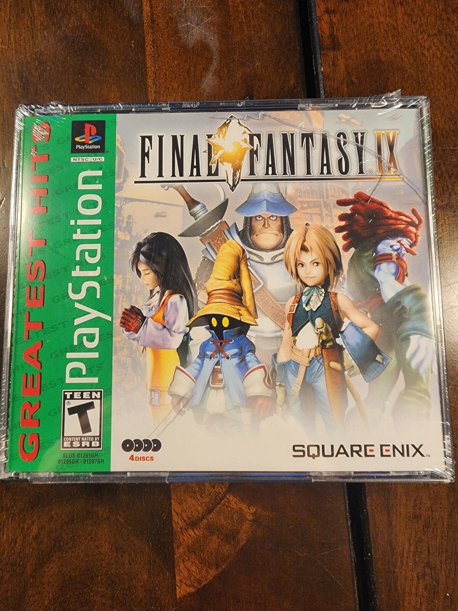Sealed Final Fantasy IX 9 Greatest Hits (Sony PlayStation 1