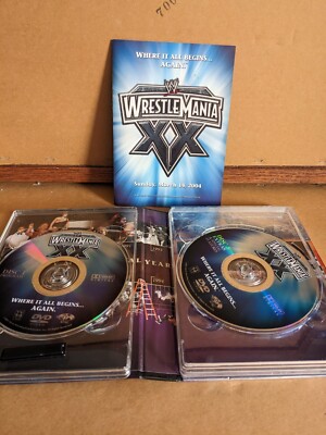 WWE - Wrestlemania XX (DVD, 2004, 3-Disc Set) 651191558780| eBay