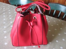 Red Holdall Shoulder Bag with Detachable Strap Brand New with Tags